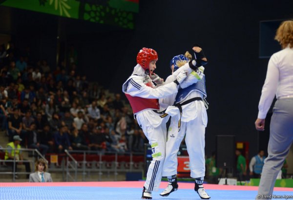 Azerbaijan’s Harchegani wins taekwondo gold at Baku 2017