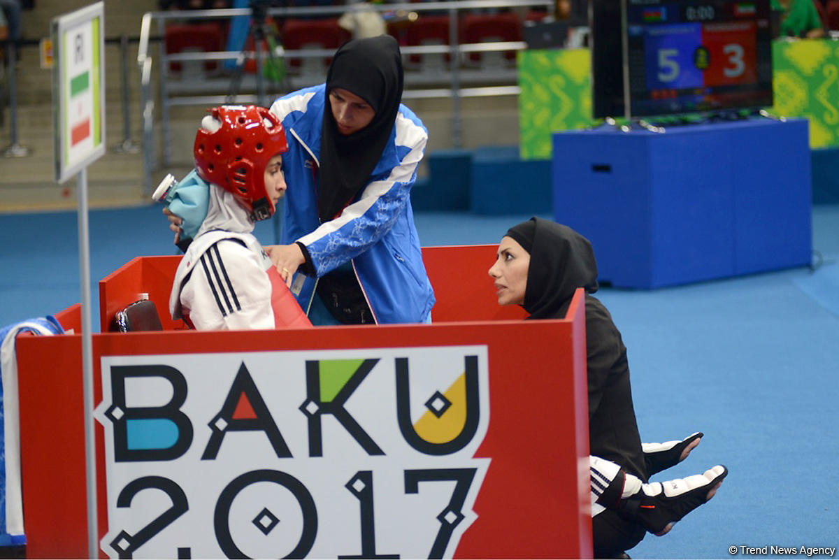 IV İslam Həmrəyliyi Oyunları çərçivəsində Bakıda taekvando üzrə yarışlar davam edir (FOTOREPORTAJ)