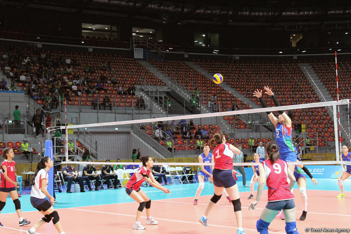 Baku 2017 volleyball competitions as caught on camera