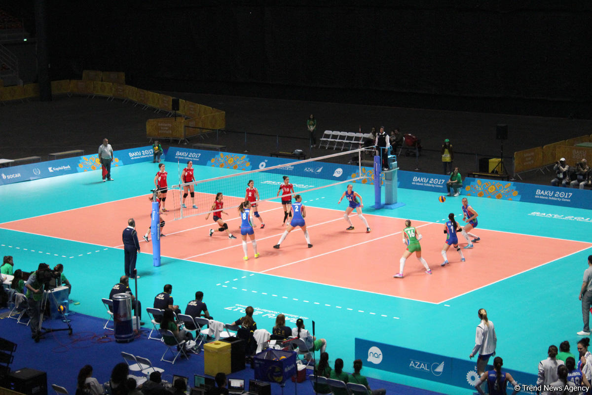 IV İslam Həmrəyliyi Oyunları çərçivəsində Bakıda voleybol üzrə yarışlar davam edir (FOTOREPORTAJ)