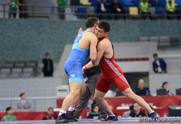 Another flawless win for Azerbaijan’s wrestler at Baku 2017