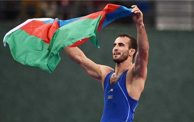 Еще один азербайджанский борец греко-римского стиля выиграл "золото" Исламиады в Баку