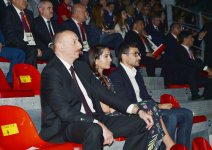 Президент Азербайджана Ильхам Алиев наградил победителей соревнований по боксу Исламиады в Баку (ВИДЕО) (ФОТО)