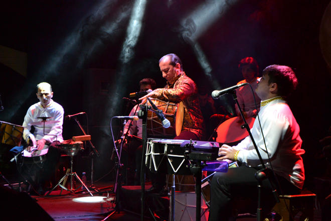 Beynəlxalq Muğam Mərkəzində “Natiq ritm qrupu”nun konserti kecirilib (FOTO)