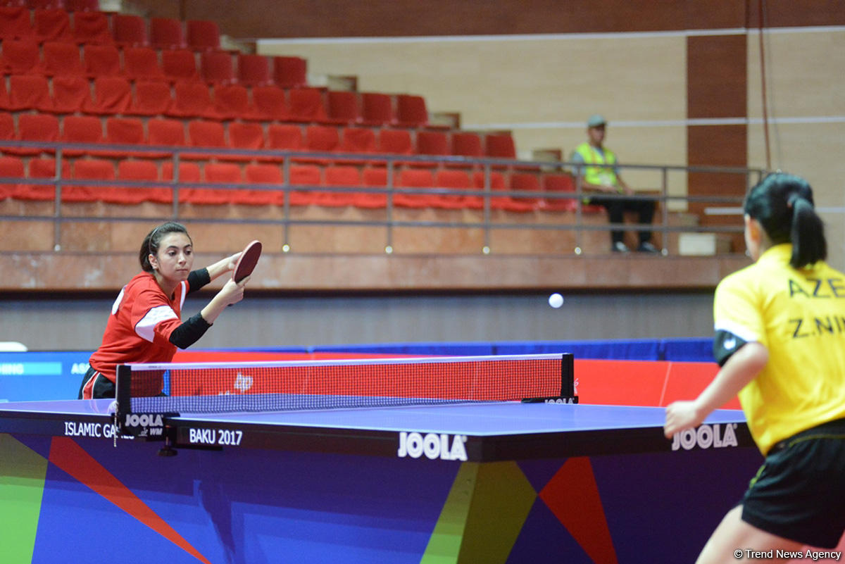 Baku 2017: Table tennis competitions (PHOTO)