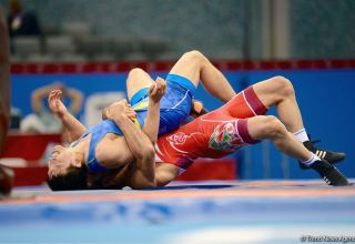Азербайджанский борец стал двукратным чемпионом Европы