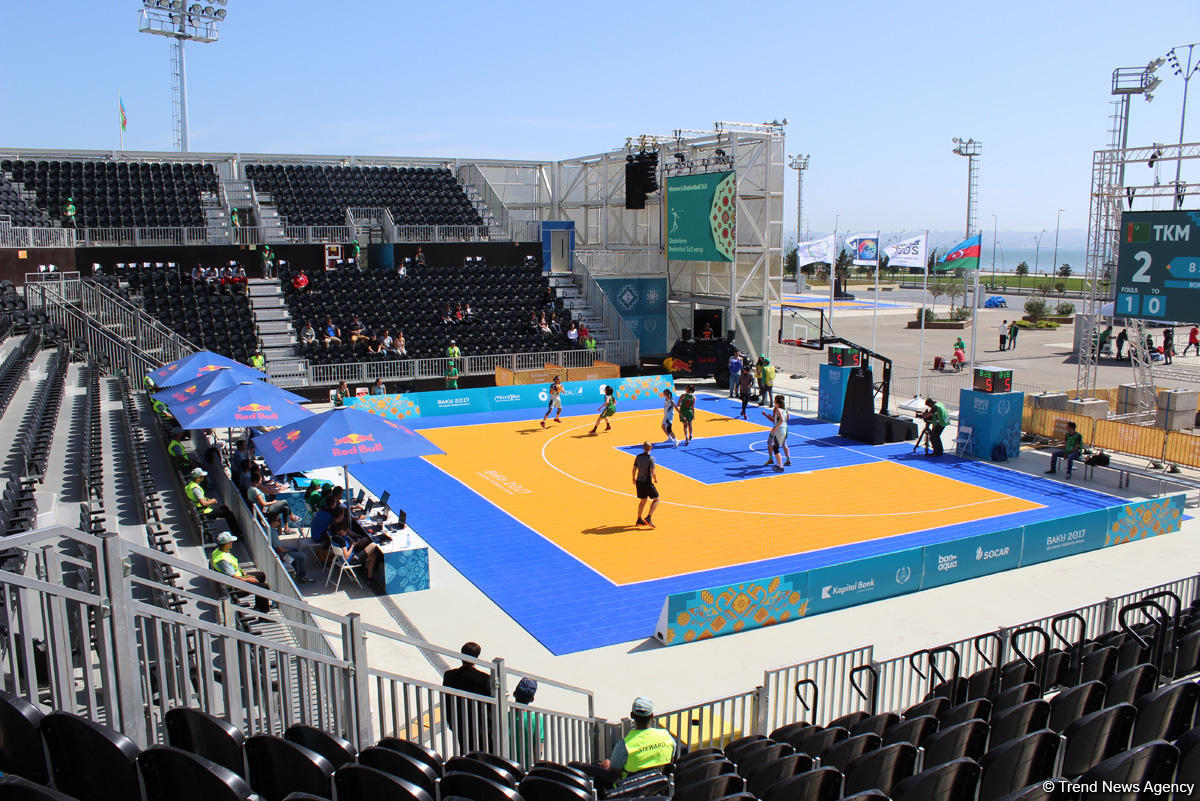 В рамках IV Игр исламской солидарности проходят соревнования по баскетболу 3х3 (ФОТОРЕПОРТАЖ)