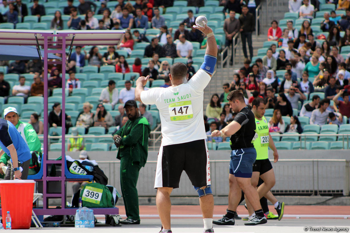 Baku 2017 athletics in action (PHOTO)