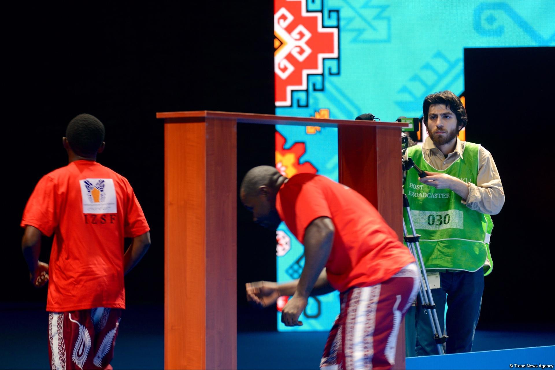 На Исламиаде в Баку стартовали соревнования по зорхане (ФОТОРЕПОРТАЖ)