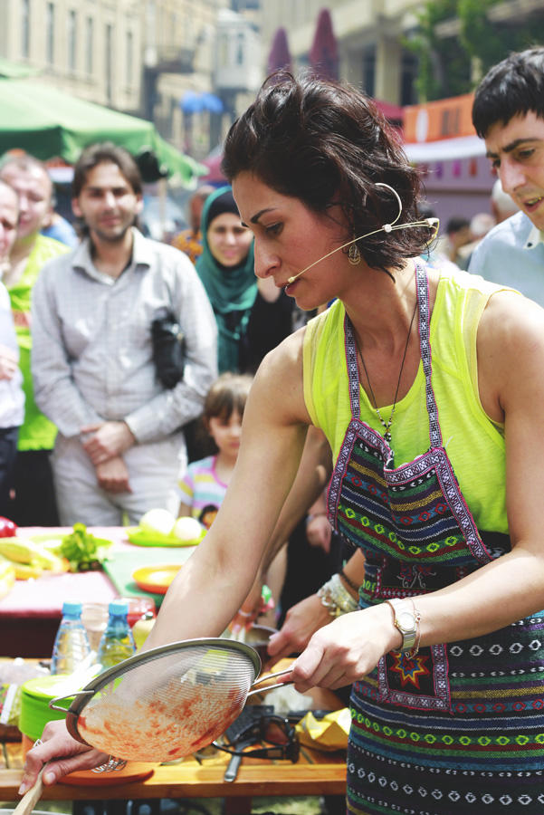 В Баку создан кулинарный оазис – первый Фестиваль еды на открытом воздухе (ФОТО) - Gallery Image