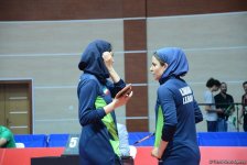 IV İslam Həmrəyliyi Oyunlarında stolüstü tennis yarışlarının finalı (FOTOREPORTAJ)