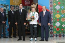 "Дни триумфа" в Баку - чествование призеров Исламиады (ФОТО) - Gallery Thumbnail