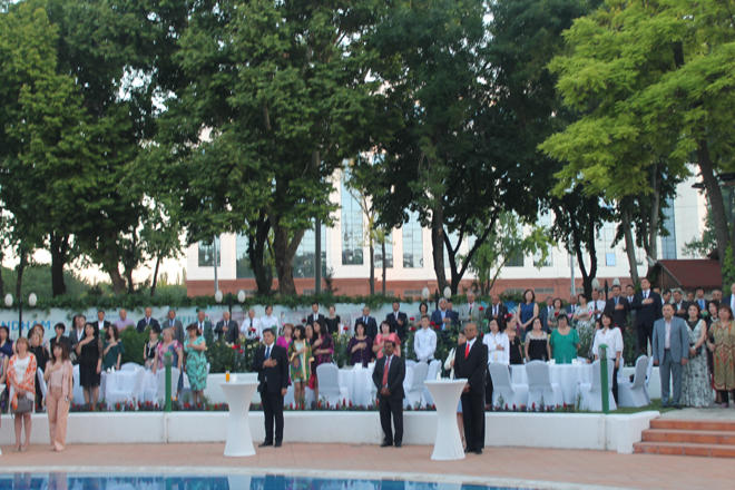 Посольство Азербайджана в Узбекистане провело торжественный прием в честь Дня Республики (ФОТО) - Gallery Image