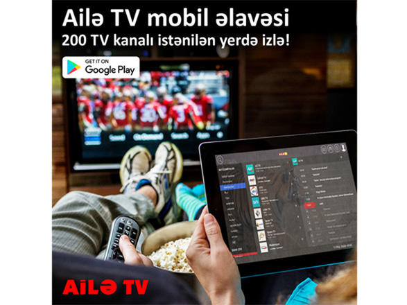 Мобильное приложение Ailə TV доступно в Play Store