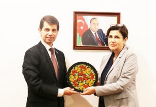 Посол Украины посетил Переводческий центр Азербайджана