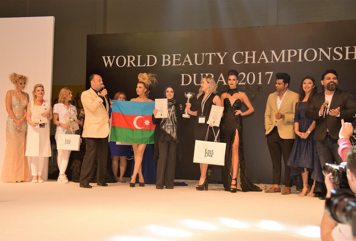 Азербайджанские парикмахеры и визажисты стали чемпионами мира (ФОТО)