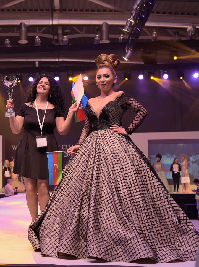 Азербайджанские парикмахеры и визажисты стали чемпионами мира (ФОТО) - Gallery Image