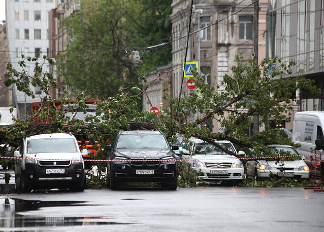11 человек погибли в результате урагана в Москве (ВИДЕО)