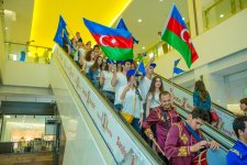 В Баку прошел фестиваль Государственного  флага (ВИДЕО, ФОТО)
