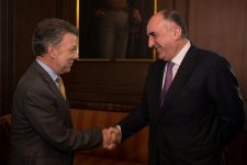 Азербайджан - самое сильное государство в регионе - президент Колумбии (ФОТО) - Gallery Thumbnail
