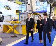 Azerbaijani president, his spouse attend opening of Caspian Oil & Gas Exhibition and Conference 2017 (PHOTO)