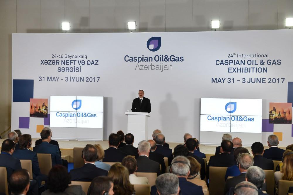 Президент Ильхам Алиев: Азербайджан известен в мире как надежный партнер, добывающий и экспортирующий на рынки нефть и газ