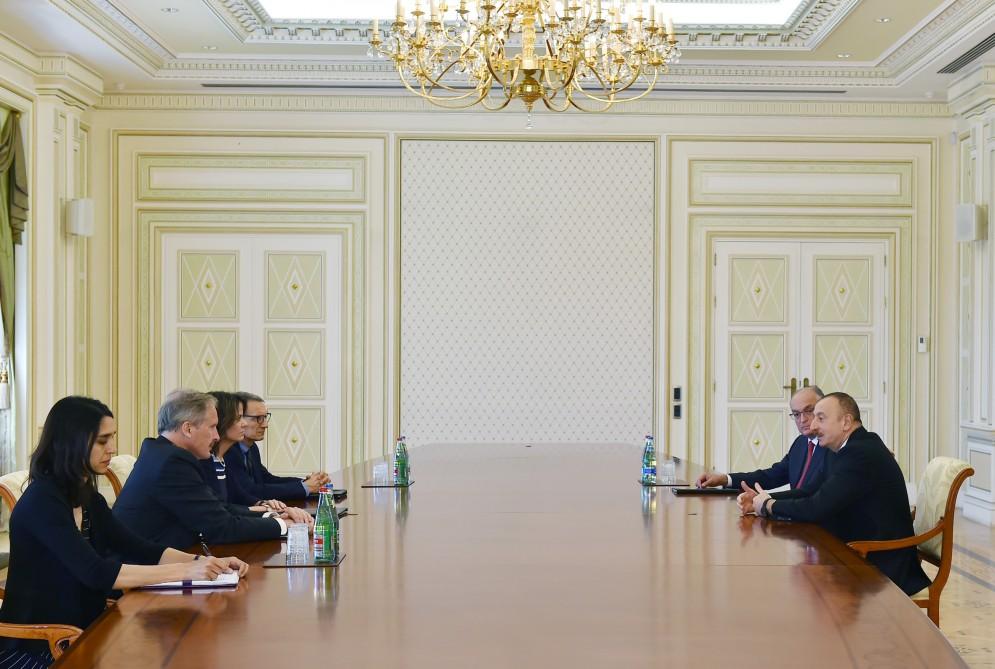 Ilham Aliyev meets US deputy assistant secretary for energy diplomacy