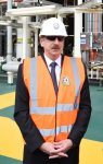 Ilham Aliyev attends sail away of first topsides unit for Shah Deniz Stage 2 platforms (PHOTO)