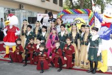 Праздник в бакинской библиотеке (ФОТО)