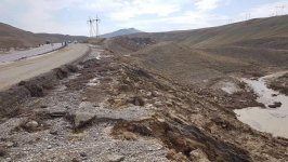 Восстановлено движение на магистрали Баку-Шамахы-Евлах (ФОТО)