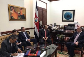 Azerbaijani FM visits Costa Rica