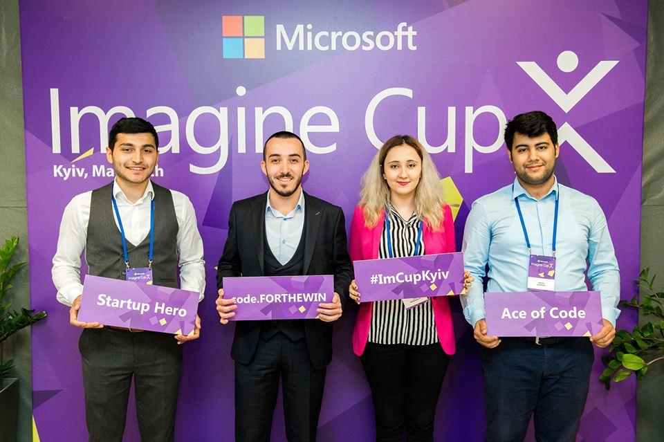 Bakı Ali Neft Məktəbinin komandasının “Microsoft Imagine Cup” yarışında uğuru