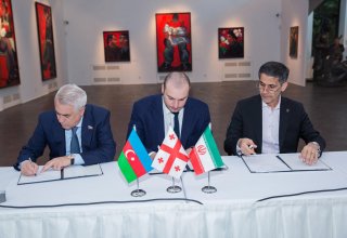 Азербайджан, Грузия и Иран создадут рабгруппу для координации работ по железнодорожным грузоперевозкам (ФОТО)
