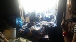 Пострадавшие от пожара в бакинском общежитии будут обеспечены временным жильем - вице-премьер (ФОТО)