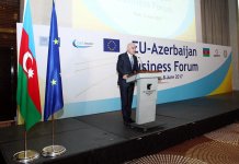 Azərbaycan – Avropa İttifaqı biznes forumu keçirilib (FOTO)