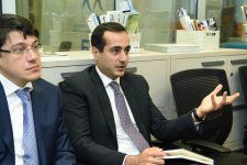 Завотделом Администрации Президента Азербайджана посетил Фонд молодежи (ФОТО)