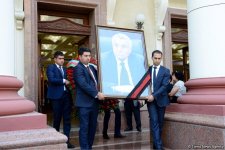 Farewell ceremony for Azerbaijani Energy Minister Natig Aliyev in Baku (PHOTO)