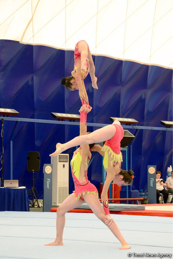 Day 2 of artistic, acrobatic gymnastics events kicks off in Baku (PHOTO)