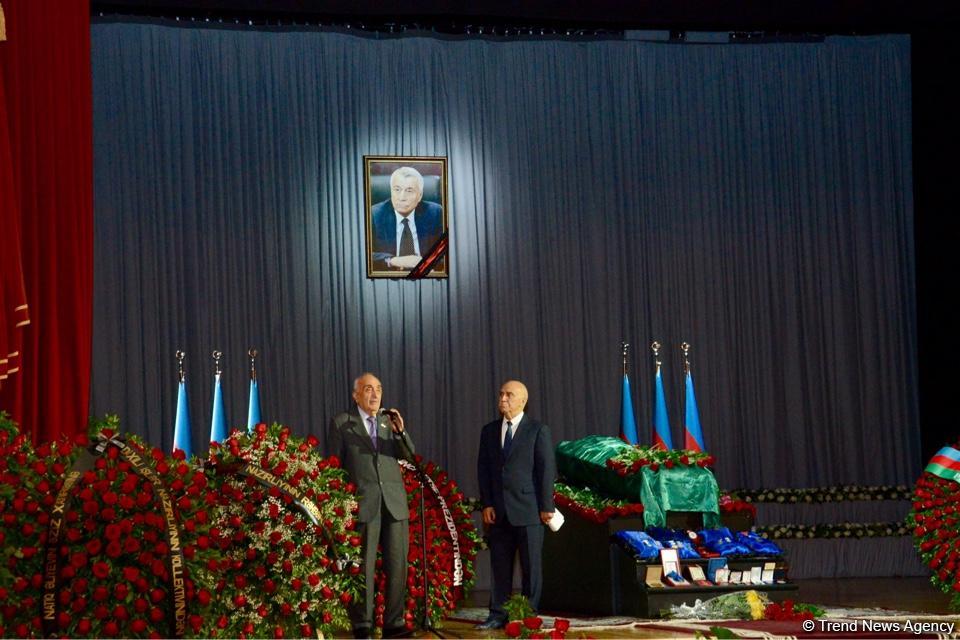 Farewell ceremony for Azerbaijani Energy Minister Natig Aliyev in Baku (PHOTO) (UPDATE)