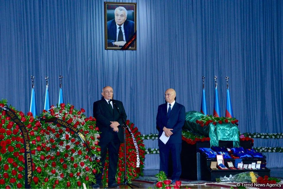 Farewell ceremony for Azerbaijani Energy Minister Natig Aliyev in Baku (PHOTO) (UPDATE)