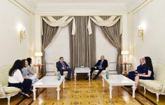 Prezident İlham Əliyev Bolqarıstanın baş prokurorunu qəbul edib (FOTO) (YENİLƏNİB)