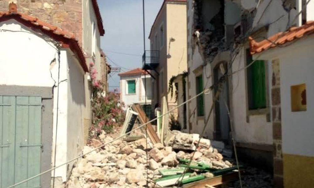 На Лесбосе землетрясение оставило без жилья сотни человек