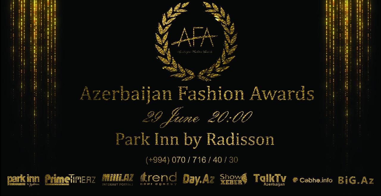 "Azerbaijan Fashion Awards" mükafatlandırma mərasimi keçiriləcək