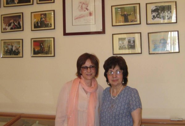 Дочь Мстислава Ростроповича посетила дом отца в Баку (ФОТО)