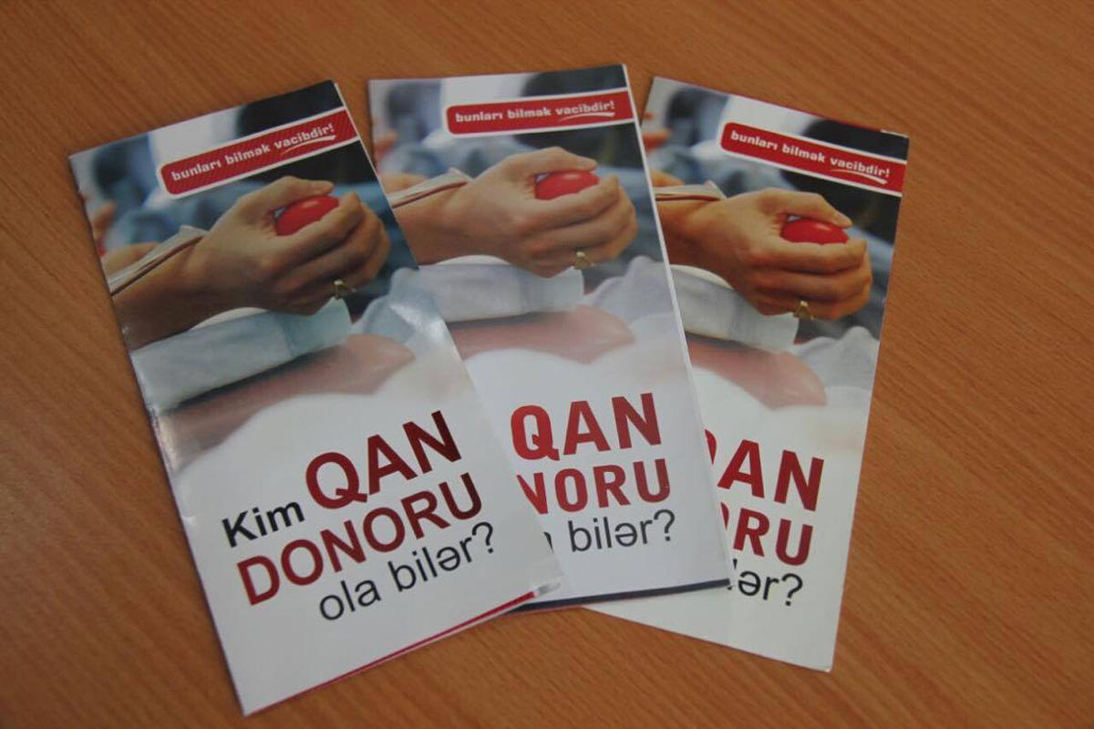 Bilik Fondu Ümumdünya Qan Donorları Günü ilə bağlı aksiya keçirib (FOTO)
