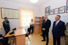 Ilham Aliyev views reconstruction work in Jojug Marjanli village (PHOTO)