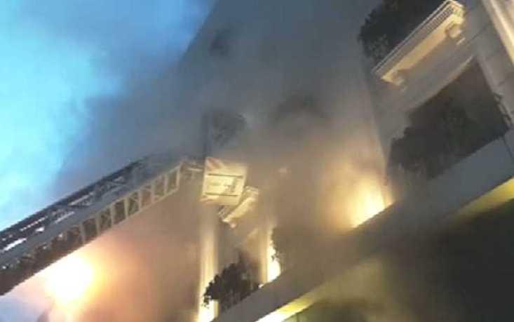 Four killed in building fire in Istanbul