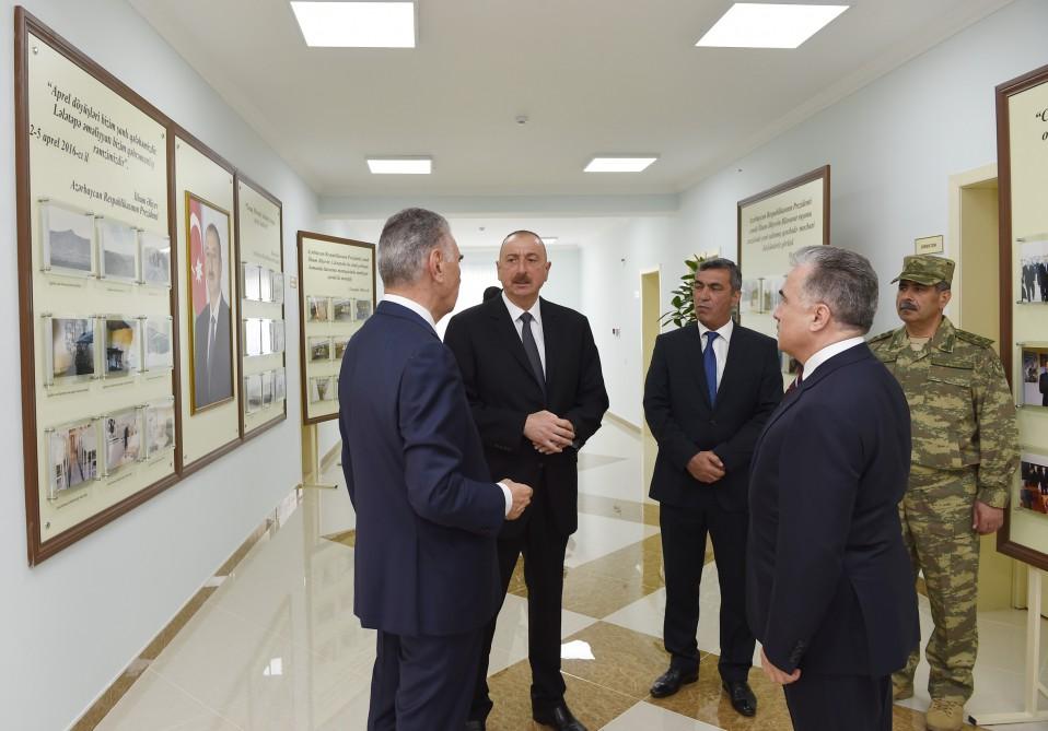 Президент Ильхам Алиев  ознакомился с работами, проведенными в восстановленном селе Джоджуг Марджанлы (ФОТО)