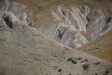 Чешские экстремалы-велобайкеры покорили горы Азербайджана (ФОТО)