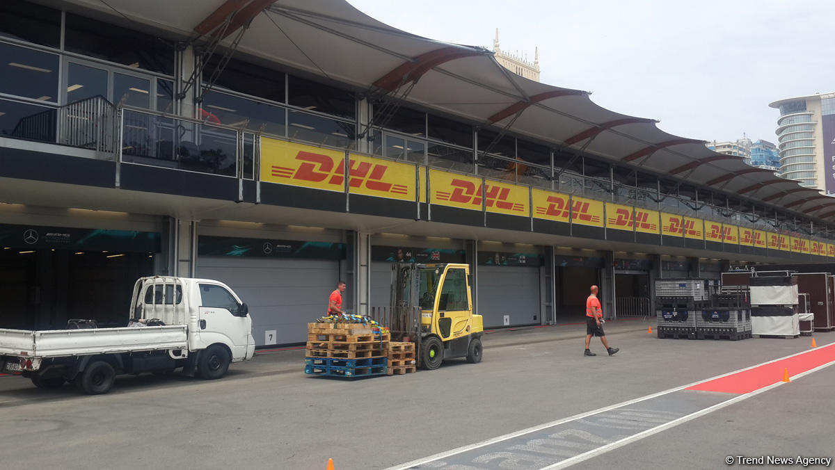 Строительство трассы Формулы 1 в Баку завершено на 99% (ФОТО)